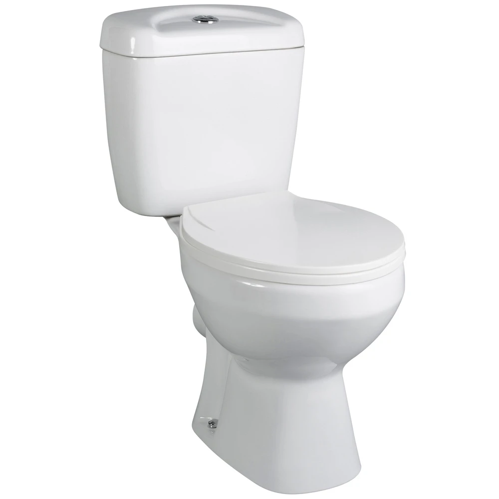 Nuie Melbourne White Close Coupled Toilet Pan, Cistern & Seat - NCS150 4 Nuie Melbourne White Close Coupled Toilet Pan, Cistern & Seat - NCS150 - Image 4