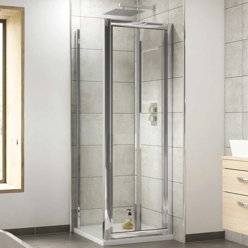 Nuie Pacific Bi-Fold Shower Door 1000mm - AQBD10 3 Nuie Pacific Bi-Fold Shower Door 1000mm - AQBD10 - Image 3