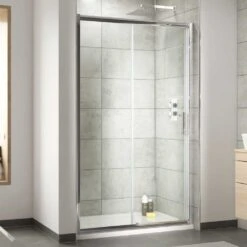 Nuie Pacific Sliding Shower Door 1000mm - AQSL10