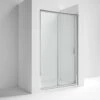 Nuie Pacific Sliding Shower Door With Handle 1400mm - AQSL14H3