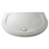Nuie Pearlstone D Shape Low Profile Shower Tray 1050x950mm - NTP095