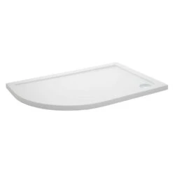 Nuie Pearlstone Offset Quad Low Profile Shower Tray LH 900x760mm - NTP101