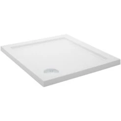 Nuie Pearlstone Square Low Profile Shower Tray 900x900mm - NTP010