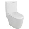 Nuie Provost White Semi Flush To Wall Pan & Cistern - CPV005