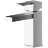 Nuie Sanford Chrome Mono Basin Mixer Tap With Push Button Waste - SAN305