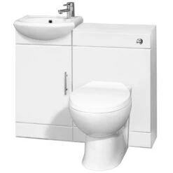 Nuie Sienna Cloakroom Packs Cloakroom Furniture Pack Without Tap - SIE002