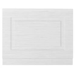 Nuie York White 750mm End Bath Panel - OLP112