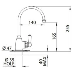Perrin & Rowe Parthian Mini Nickel Boiling Hot Kettle Tap & Tank 1307NI 9 Perrin & Rowe Parthian Mini Nickel Boiling Hot Kettle Tap & Tank 1307NI -Household Goods Shop perrin rowe parthian mini nickel boiling hot kettle tap tank 1307ni p39226 192772 image