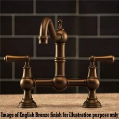 Perrin & Rowe Picardie Triple Lever Bronze Sink Filter Tap & Rinse 1575BZ -Household Goods Shop perrin rowe picardie triple lever bronze sink filter tap rinse 1575bz p38616 189629 image
