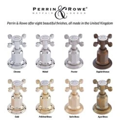 Perrin & Rowe Pot Filler Dual Lever Aged Brass Wall Mounted Sink Mixer Tap 4799AB 7 Perrin & Rowe Pot Filler Dual Lever Aged Brass Wall Mounted Sink Mixer Tap 4799AB -Household Goods Shop perrin rowe pot filler dual lever aged brass wall mounted sink mixer tap 4799ab p38854 191101 image