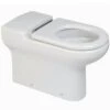 RAK Compact Special Needs White Extended Rimless Back To Wall WC Pan - COMBTW700