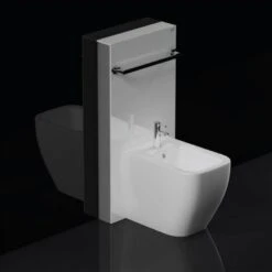 RAK Ecofix White Cabinet Cistern For Back To Wall Bidet - FS12RAKCAB01