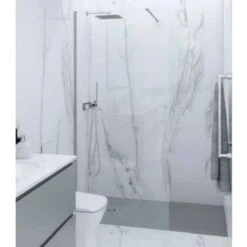 RAK Feeling Rectangular Wetroom Shower Screen 1000x2000x8mm - RAKFGP1000