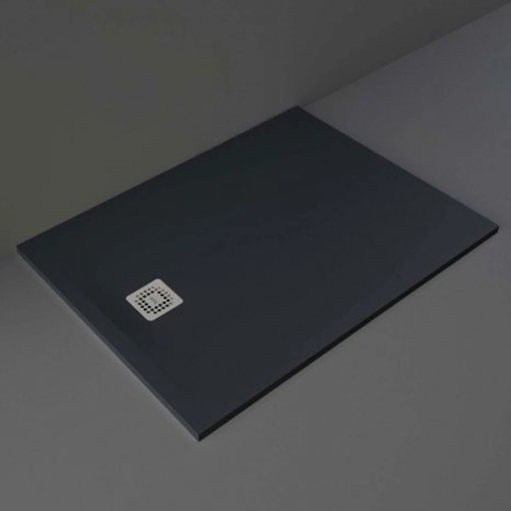 RAK Feeling Solid Black Rectangular Shower Tray 1200mmx900mm - RFST090120S504 1 RAK Feeling Solid Black Rectangular Shower Tray 1200mmx900mm - RFST090120S504