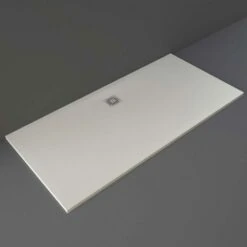 RAK Feeling Solid Greige Rectangular Shower Tray 1700mmx800mm - RFBR080170S505