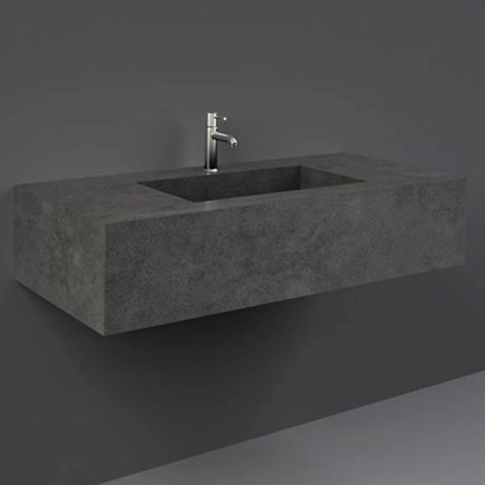 RAK Precious 1030x470 1th Behind Grey Wall Hung Wash Basin - PRECT10347104A 1 RAK Precious 1030x470 1th Behind Grey Wall Hung Wash Basin - PRECT10347104A