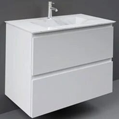 RAK Precious 830x470 1th Carrara Drop-In Wash Basin - PREOC08347100A