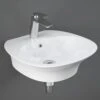 RAK Sensation 550x460 1th Alpine White Wall Hung Basin - SENWB5501AWHA
