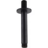 RAK Showering Black Ceiling Mounted Round Shower Arm 250mm - RAKSHW0004B