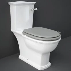 RAK Washington White Full Access Close Coupled Pan, Cistern & Seat - WASPAKL503