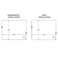 Rangemaster Paragon 1.5 Bowl Granite Ash Black Undermount Kitchen Sink & Waste -Household Goods Shop rangemaster paragon 1 5 bowl granite ash black undermount kitchen sink waste p16714 179402 image