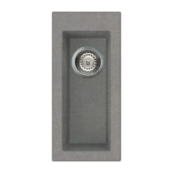 Reginox Quadra 50 0.5 Bowl Titanium Undermount Kitchen Sink QUADRA 50 TT