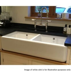 Shaws Classic Double 800 2.0 Bowl Biscuit Ceramic Belfast Kitchen Sink CLASSDOU800BI 10 Shaws Classic Double 800 2.0 Bowl Biscuit Ceramic Belfast Kitchen Sink CLASSDOU800BI -Household Goods Shop shaws classic double 800 2 0 bowl biscuit ceramic belfast kitchen sink classdou800bi p9804 178005 image