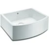 Shaws Waterside 1.0 Bowl White Ceramic Belfast Kitchen Sink WATERSIDE-WH