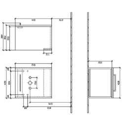 Villeroy & Boch Avento Oak Kansas 450 Wall Hung Vanity Unit, Basin & Onovo Chrome Mini Mixer With Wall Hung Toilet Combi Pack -Household Goods Shop villeroy boch avento oak kansas 450 wall hung vanity unit basin onovo chrome mini mixer with wall hung toilet combi pack p72291 305220 image
