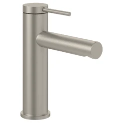 Villeroy & Boch Loop & Friends Brushed Nickel Single-lever Basin Mixer, No Waste