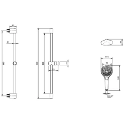 Villeroy & Boch Matt Black Thermostatic Round Exposed Shower Mixer Set -Household Goods Shop villeroy boch matt black thermostatic round exposed shower mixer set p69589 294716 image