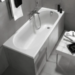 Villeroy & Boch O.novo Solo Alpin, Rectangular Bath & Legs 1700x700mm