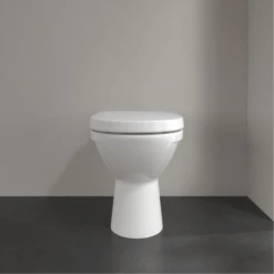 Villeroy & Boch O.novo White Back To Wall Toilet & Soft Close Seat -Household Goods Shop villeroy boch o novo white back to wall toilet soft close seat p66007 285304 image