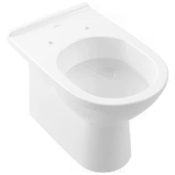 Villeroy & Boch O.novo White Back To Wall Toilet & Soft Close Seat -Household Goods Shop villeroy boch o novo white back to wall toilet soft close seat p66007 285308 image