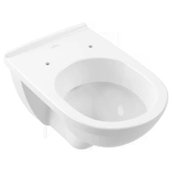 Villeroy & Boch O.novo White Wall Hung Toilet & Soft Close Seat -Household Goods Shop villeroy boch o novo white wall hung toilet soft close seat p66034 285318 image