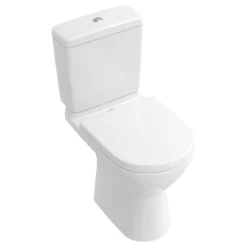 Villeroy & Boch Onovo 550 Basin, Full Pedestal, Chrome Basin Mixer & Chrome Waste With Close Coupled WC Combi Pack -Household Goods Shop villeroy boch onovo 550 basin full pedestal chrome basin mixer chrome waste with close coupled wc combi pack p72807 300838 image