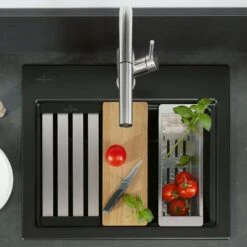 Villeroy & Boch Stainless Steel Strainer Bowl -Household Goods Shop villeroy boch stainless steel strainer bowl p65579 289915 image