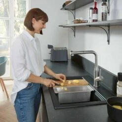 Villeroy & Boch Stainless Steel Strainer Bowl -Household Goods Shop villeroy boch stainless steel strainer bowl p65579 289916 image