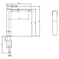 Villeroy & Boch Subway 3.0 Matt Black Tall Single-Lever Basin Mixer -Household Goods Shop villeroy boch subway 3 0 matt black tall single lever basin mixer p70351 296305 image