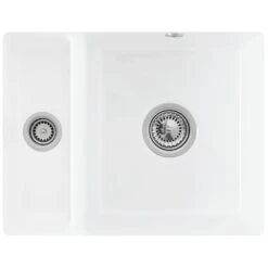Villeroy & Boch Subway XU 1.5 White Ceramic Undermount Sink LHSB - NO WASTE